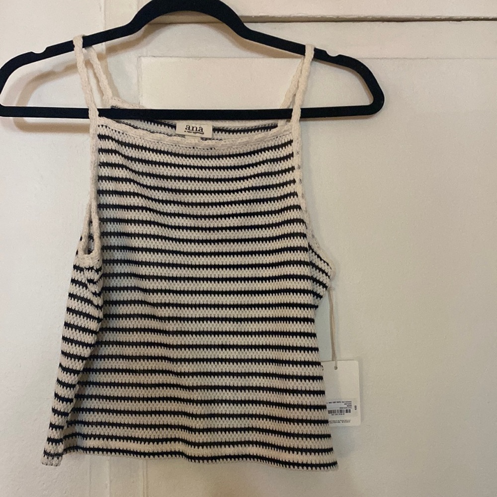 New knit tank top